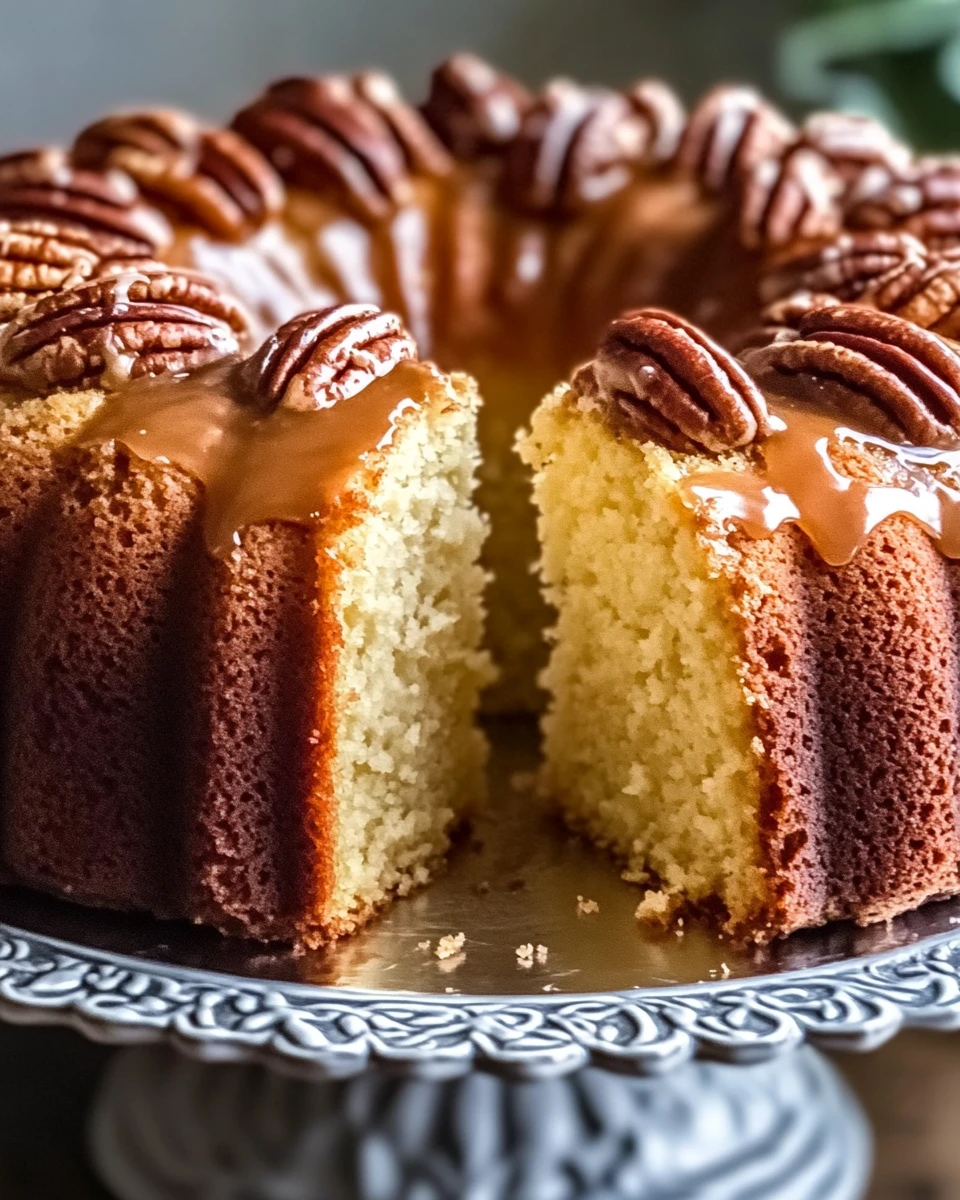 Pecan Praline Buttermilk Pound Cake 3 Pecan Praline Buttermilk Pound Cake